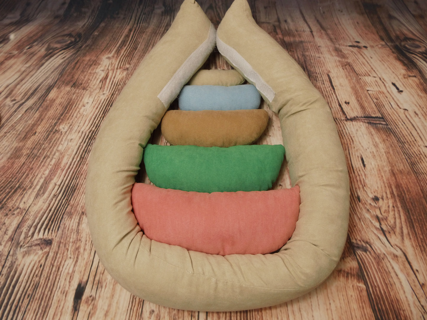 Posing Kissen Set 6 Teile farbig