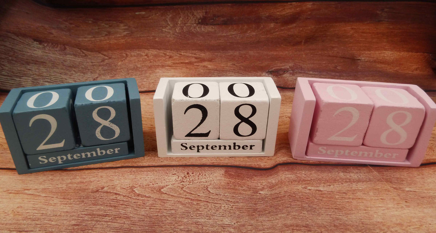 Vitange Kalender in verschiedenen Farben