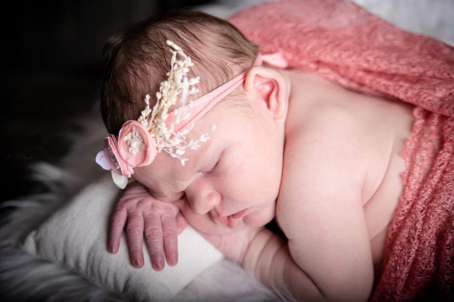 Florale Vintage Stirnbänder Stirnband Haarbänder Newborn + Babies