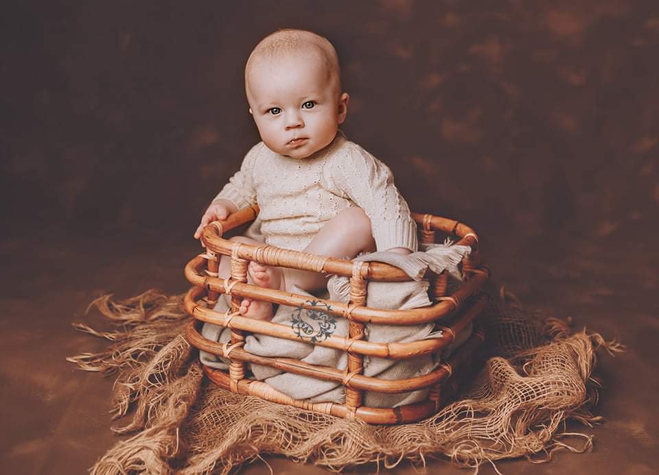 Rattan Korb Rattankorb Bett Newborn Reborn Sitter