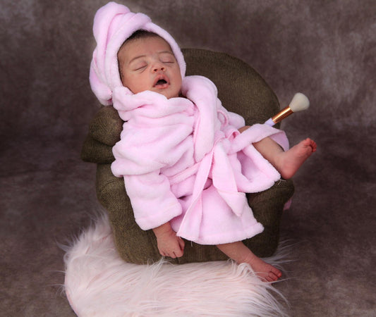 Bademantel Outfits Newborn Reborn