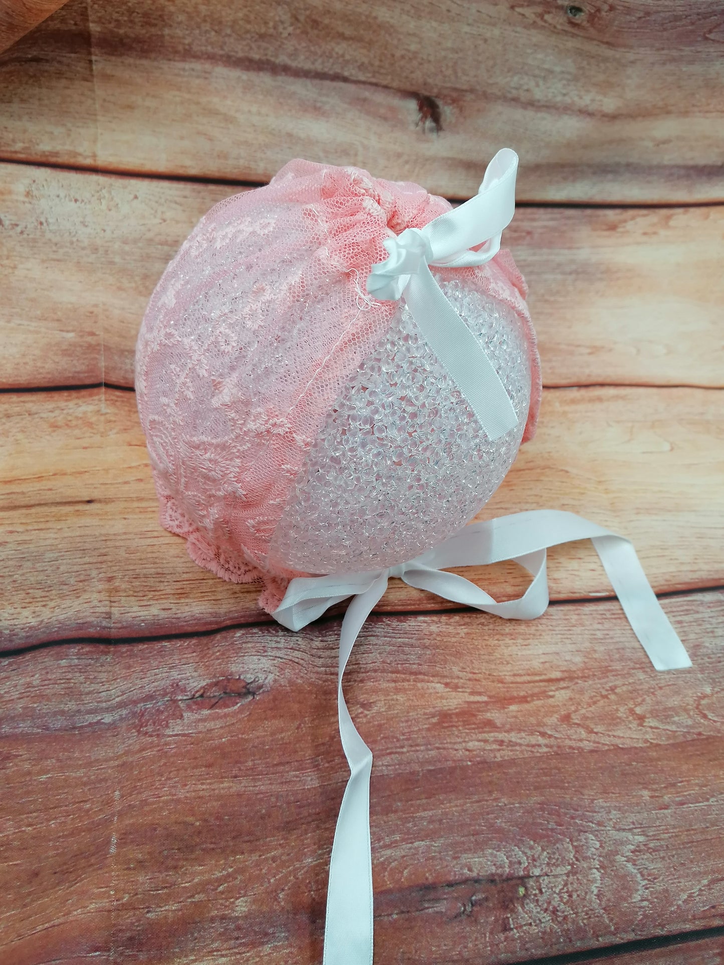 Taufhaube Taufe Bonnet Mütze Newborn Baby Kleinkind aus Spitze
