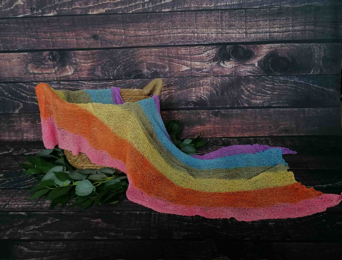 Regenbogen Stretch-Wraps