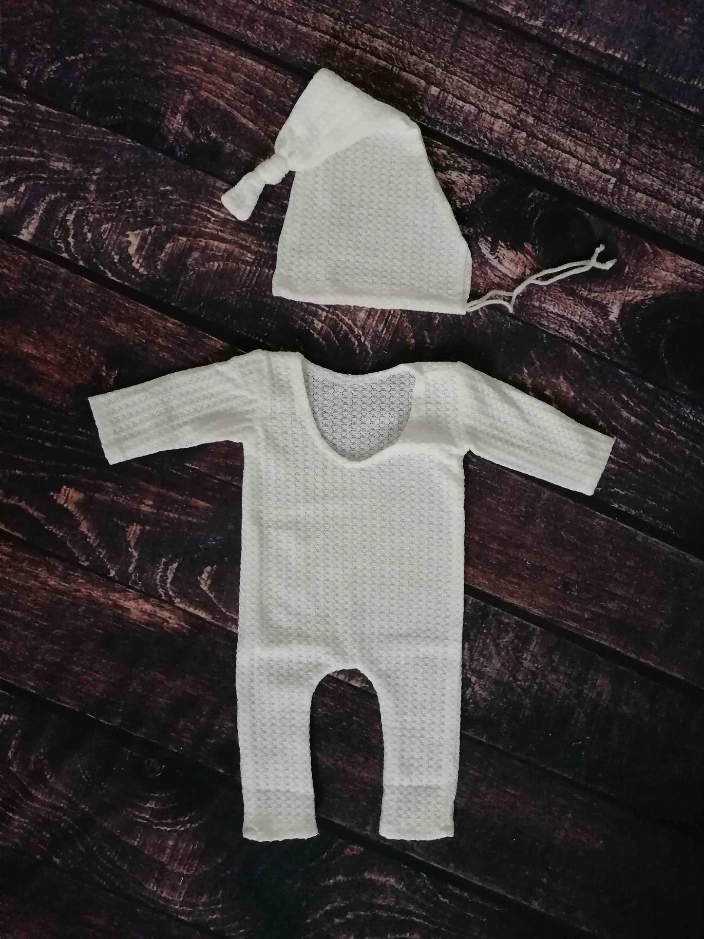 Outfit Set Strampler mit Mütze Design gewebt Newborn