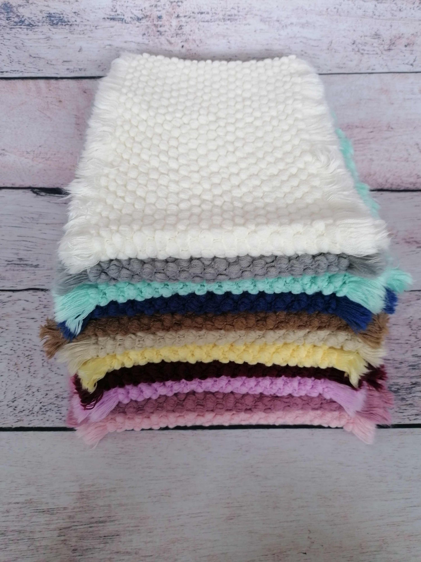 Decke Decken Loop doppellagig/Korbfüller 70x29 cm