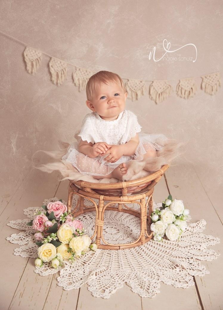Papasan Stuhl Neugeborene, Babies aus Rattan