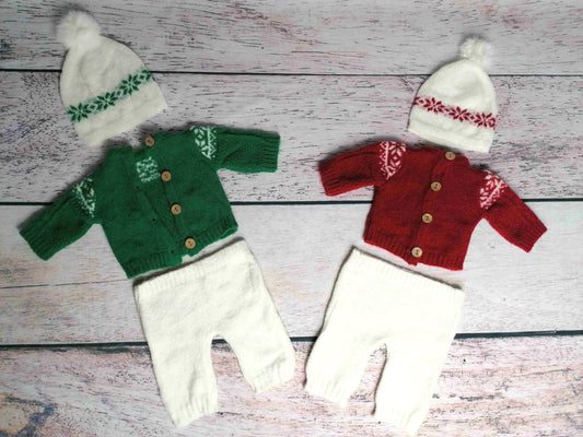 Newborn Reborn 3er Set Weihnachten