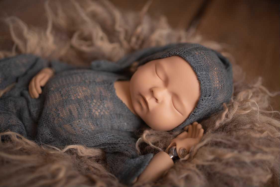 Outfit Set Newborn Strickmuster Häkelmuster mit Zipfelmütze