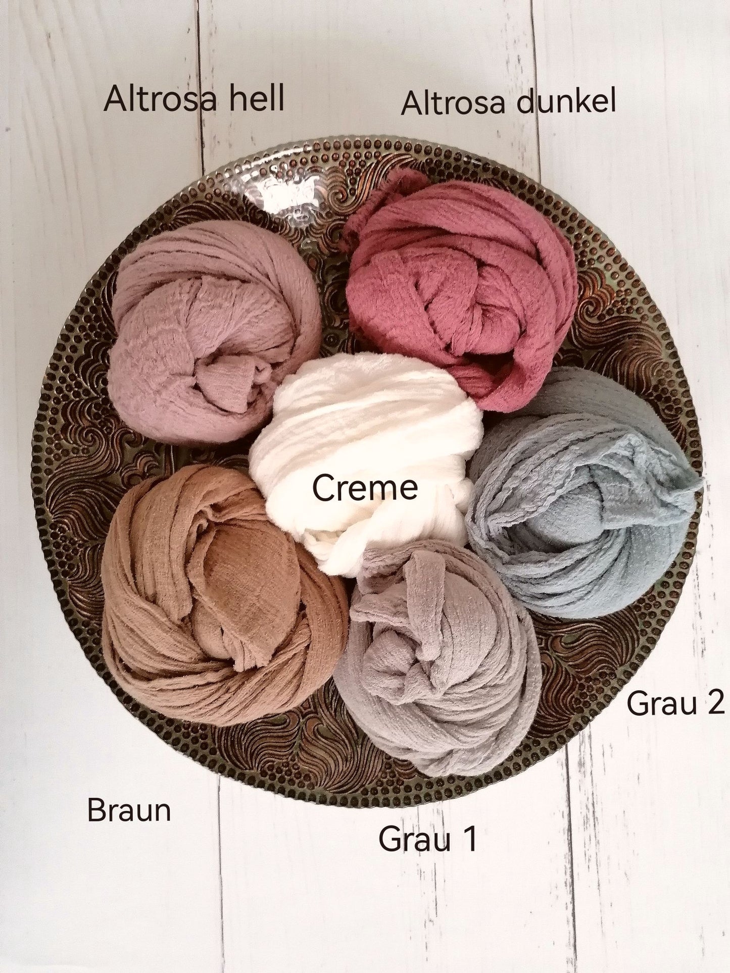 Wrap Tuch Überlänge 180 x 50 cm