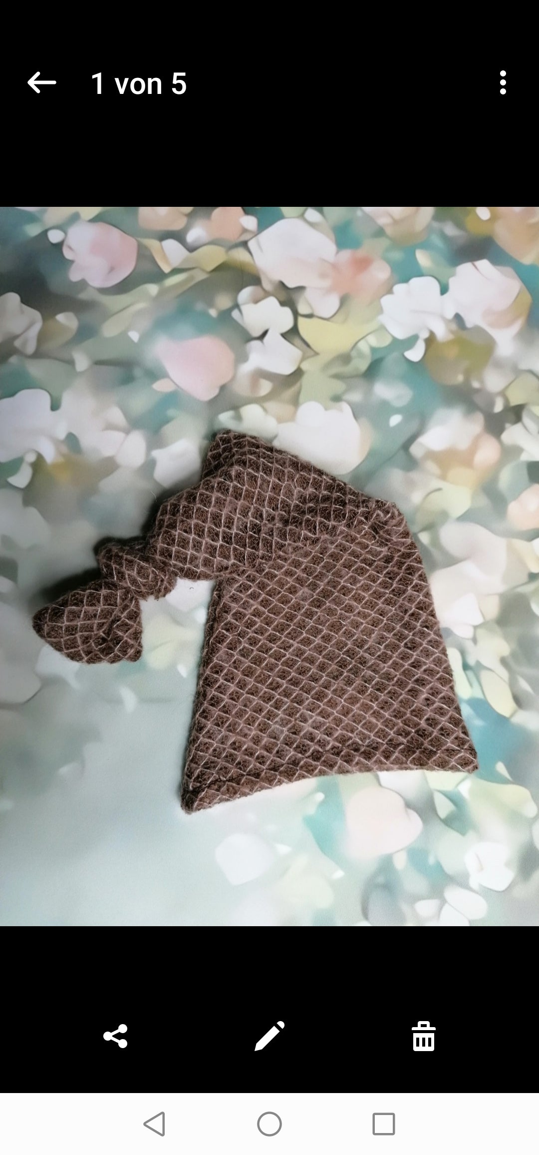 Stretch Wrap Wraps Handmade Zipfelmütze Kissen mit Muster