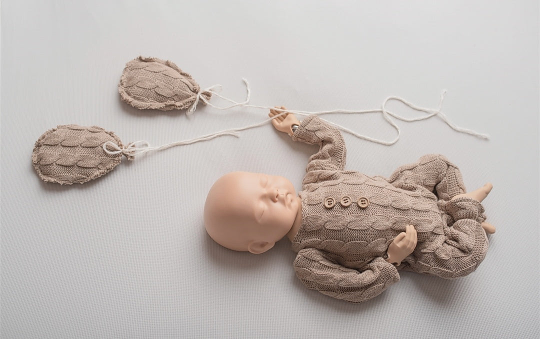 Handmade Kissen Boho Strick oder Luftballon