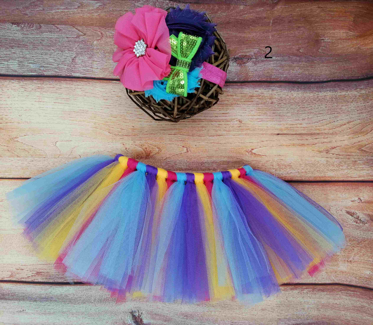 Tutu Outfits mit Stirnbändern