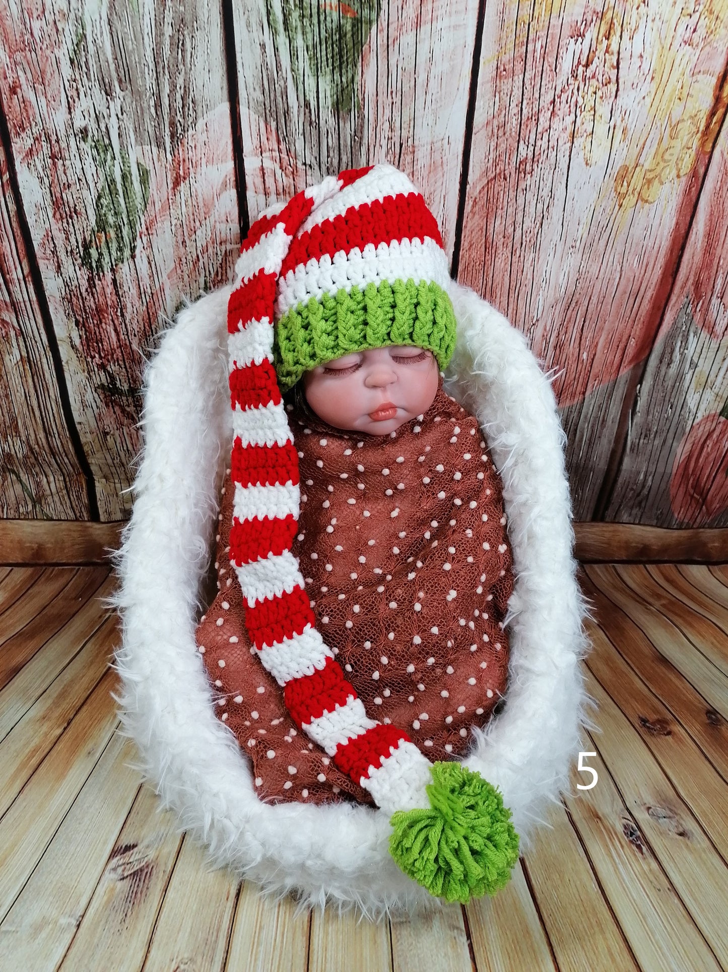 Wraps mit Bommeln Pünktchen in L