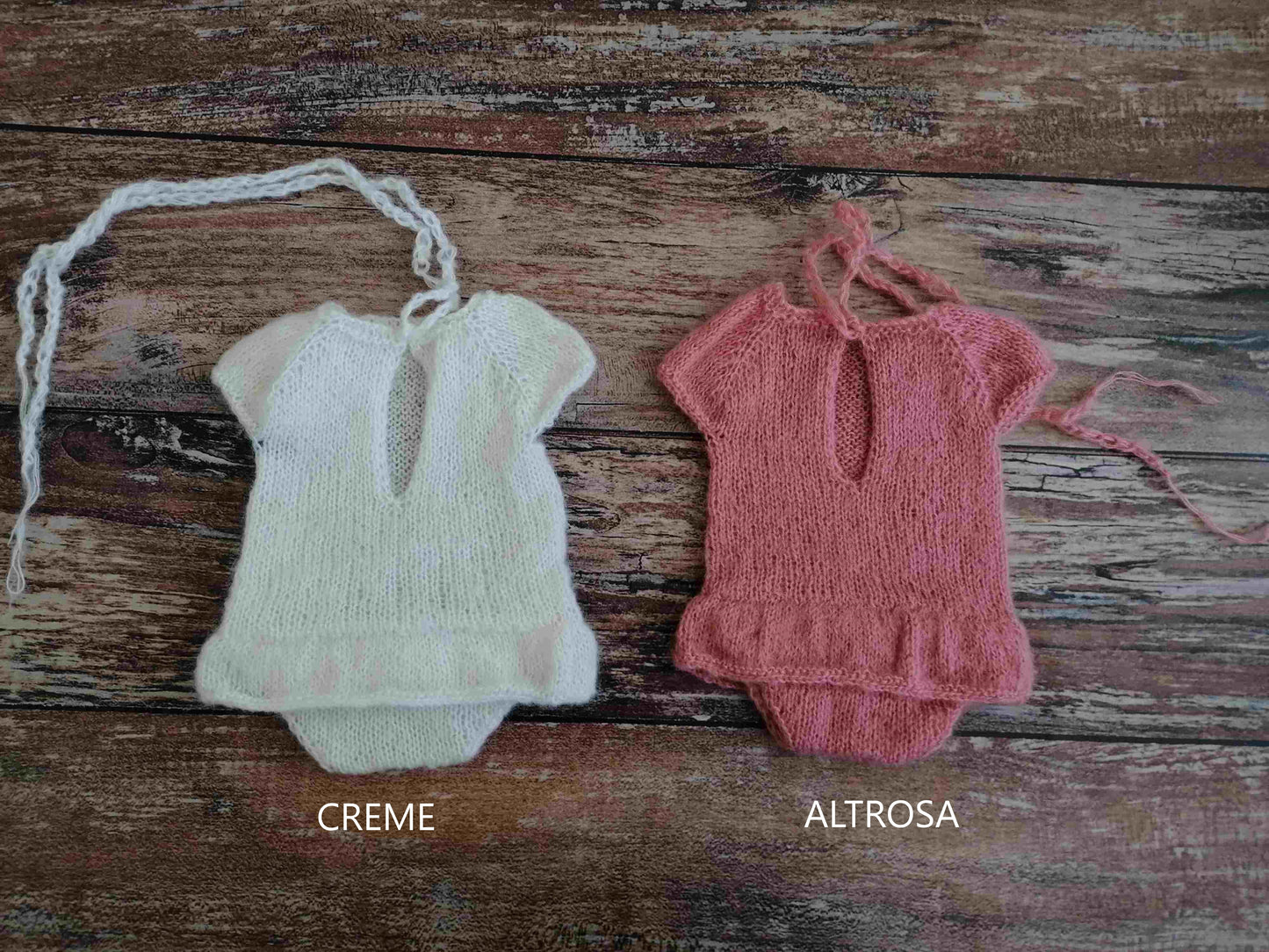 Mohair Boho Body Newborn Reborn mit Röckchen