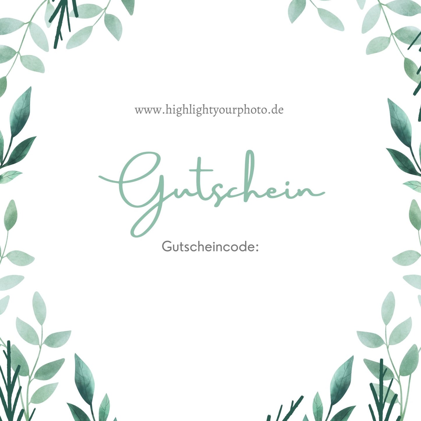 Highlightyourphoto-Geschenkgutschein