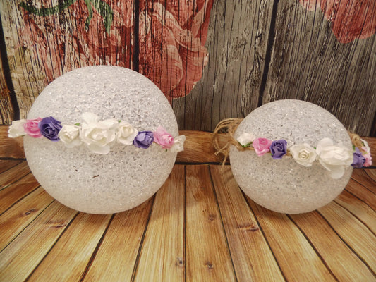 Vintage Papier Stirnband Haarband Rosen