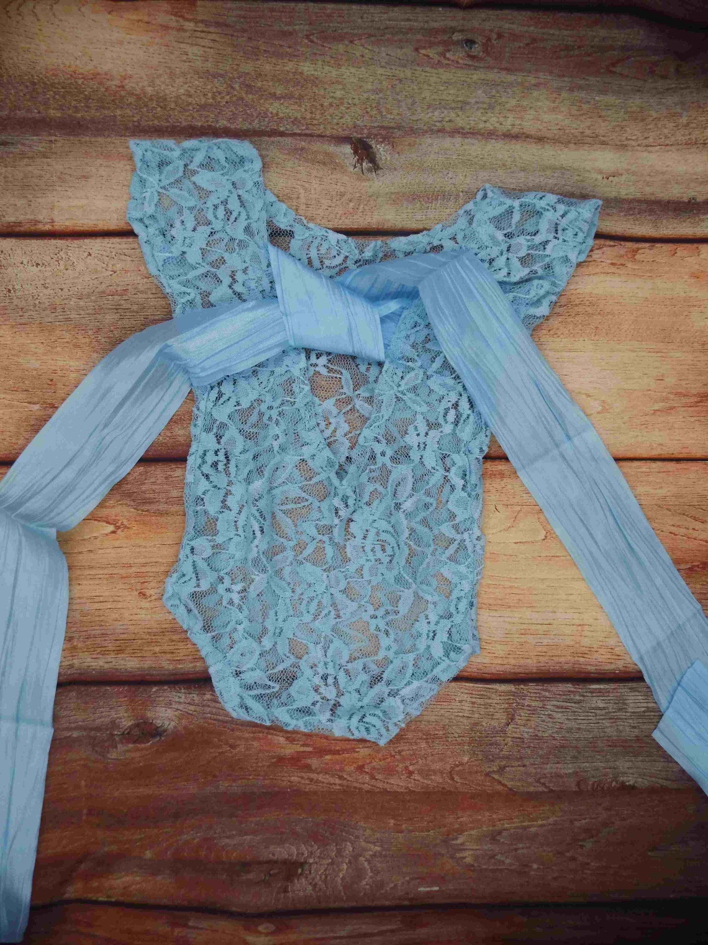 Baby Sitter Body Romper mit Schleife aus Spitze 62/68