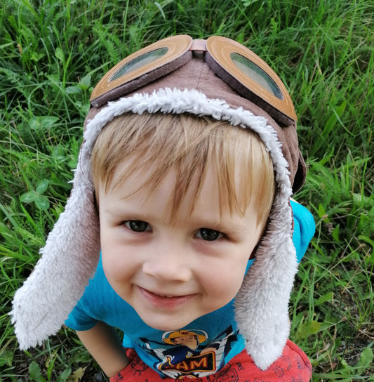 Fliegermütze für Baby und Kleinkind