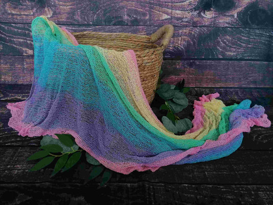 Regenbogen Stretch-Wraps