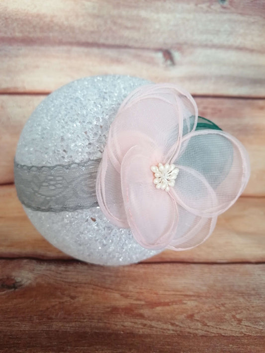 Stirnband für Sitter Blume mit Spitze