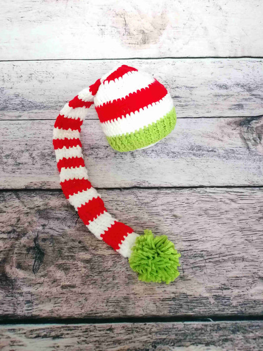 Mütze / Weihnachtsmütze Reborn Newborn Baby