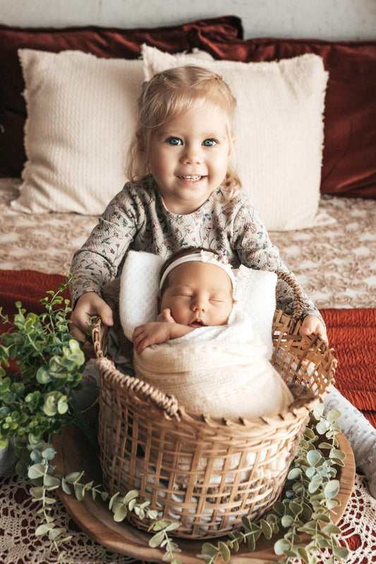 Handmade Boho Kissen Newborn