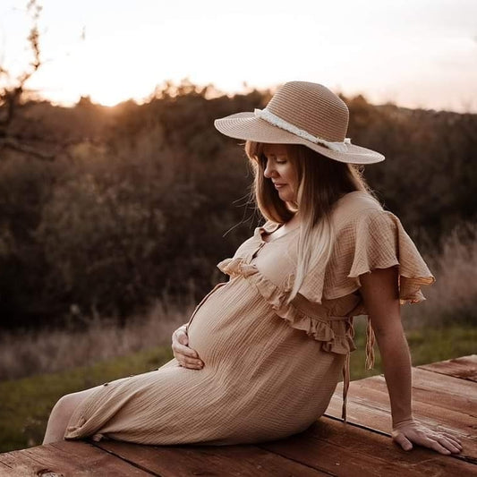 Boho Hut Hüte für Frauen natur