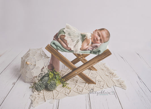 Vintage Schirme mit Spitze S und L