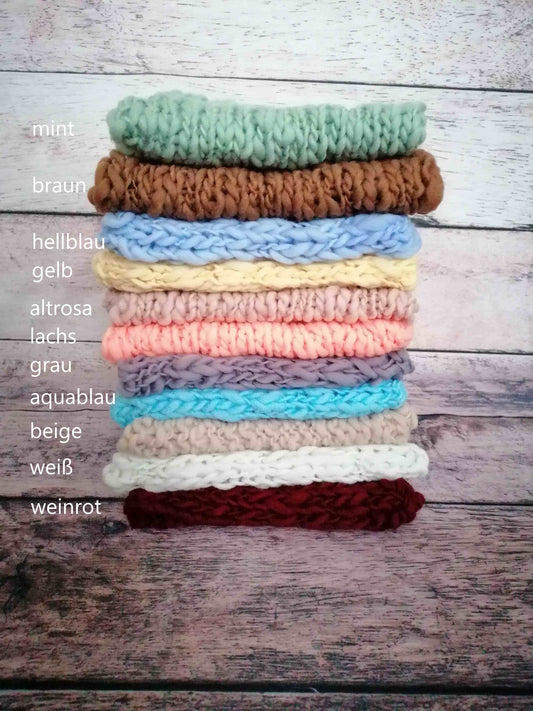 Decke Decken Korbfüller in tollen Farben 55x55 cm